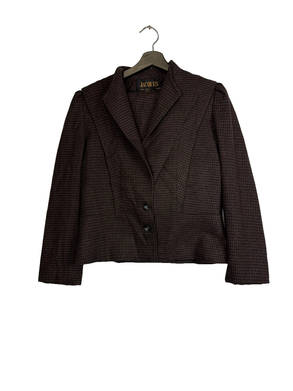 Jacket Jacques Chocolate Late 1980s