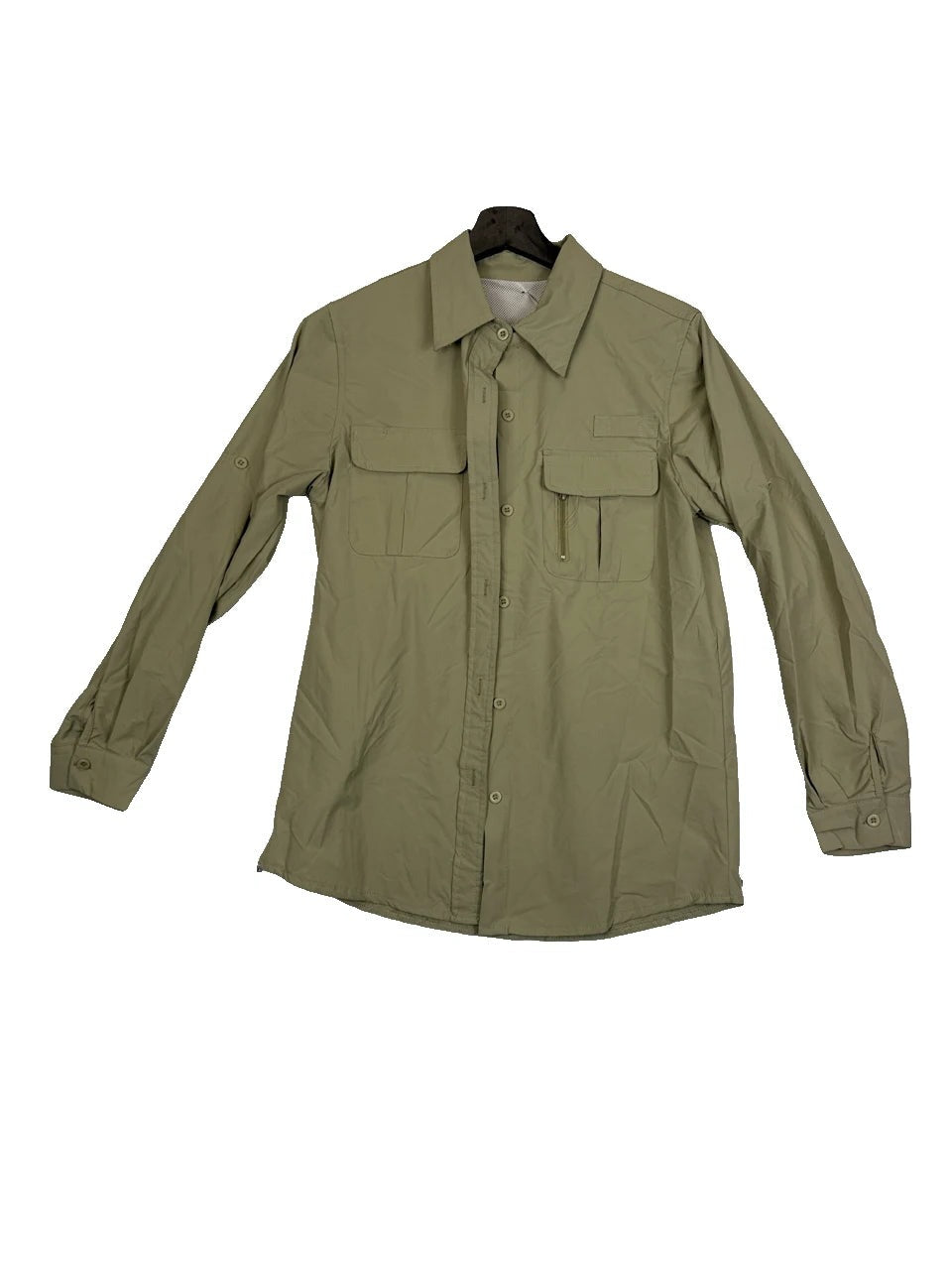 Button Up Shirt Khaki