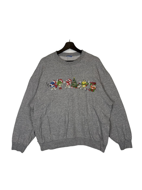 1990s M&M's Christmas Sweatshirt