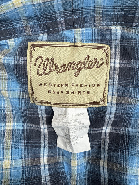 Wrangler Plaid Snap Shirt
