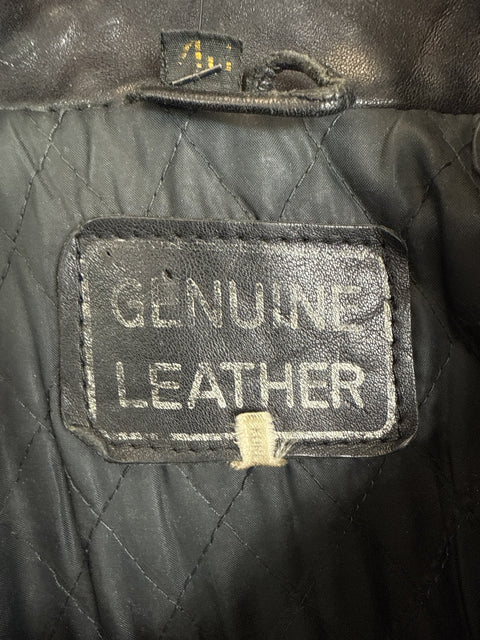 1990s Leather Bomber Jacket