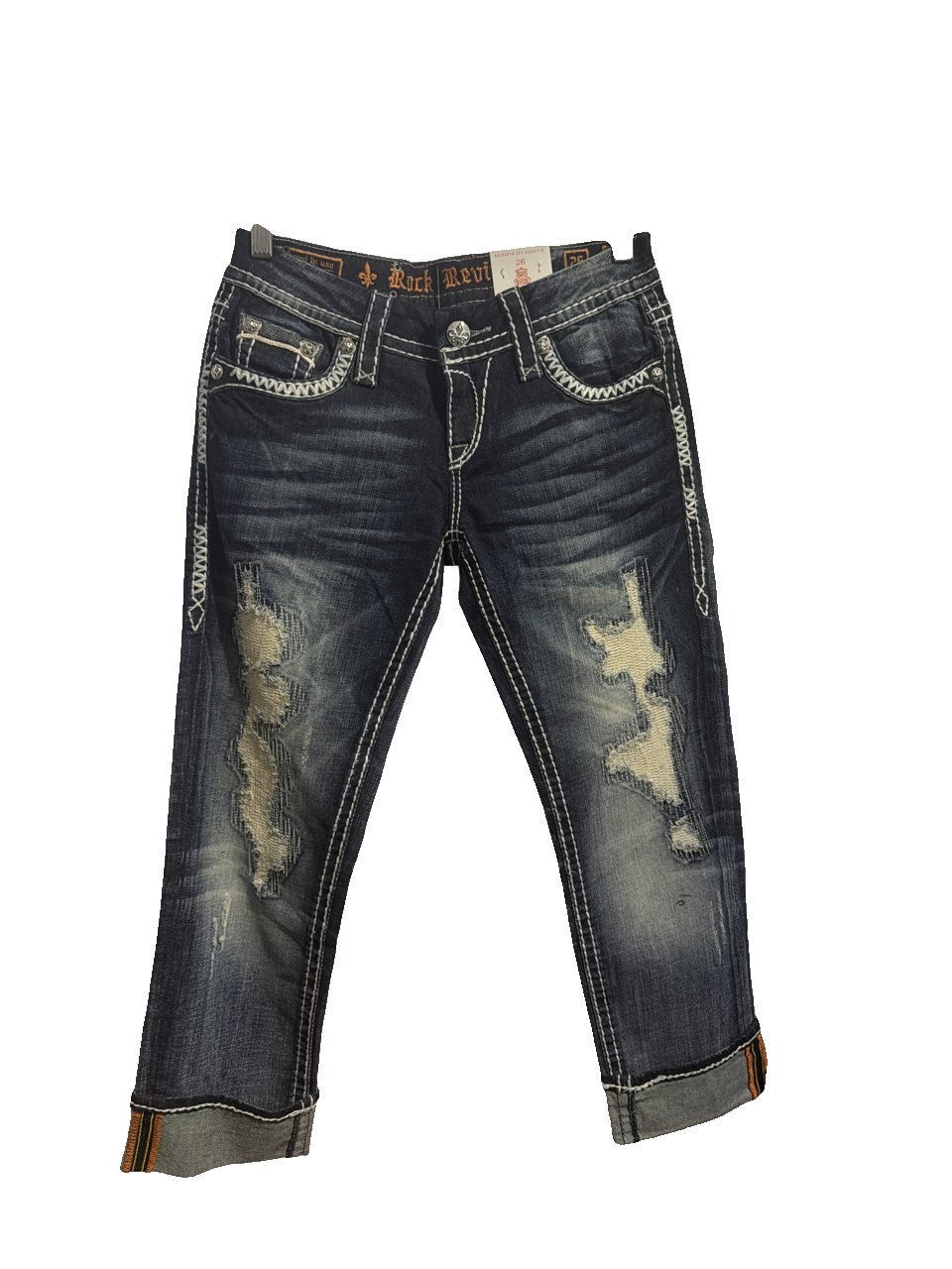 Y2K Rock Revival Distressed Jeans