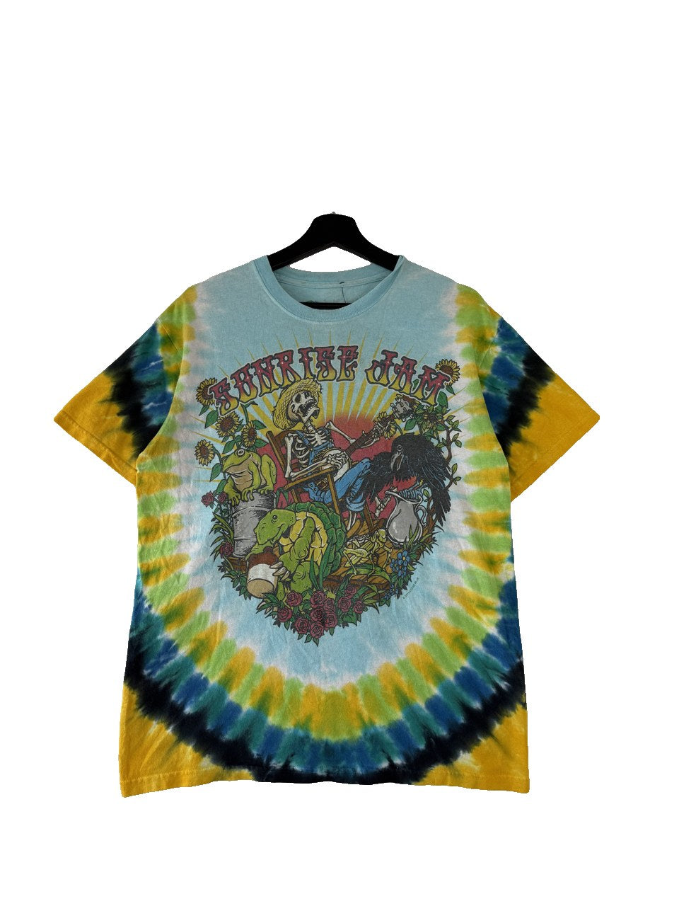 Vintage Retro Graphic Tie-Dye T-Shirt