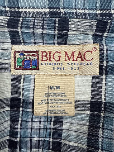 Big Mac Plaid Button Up Shirt