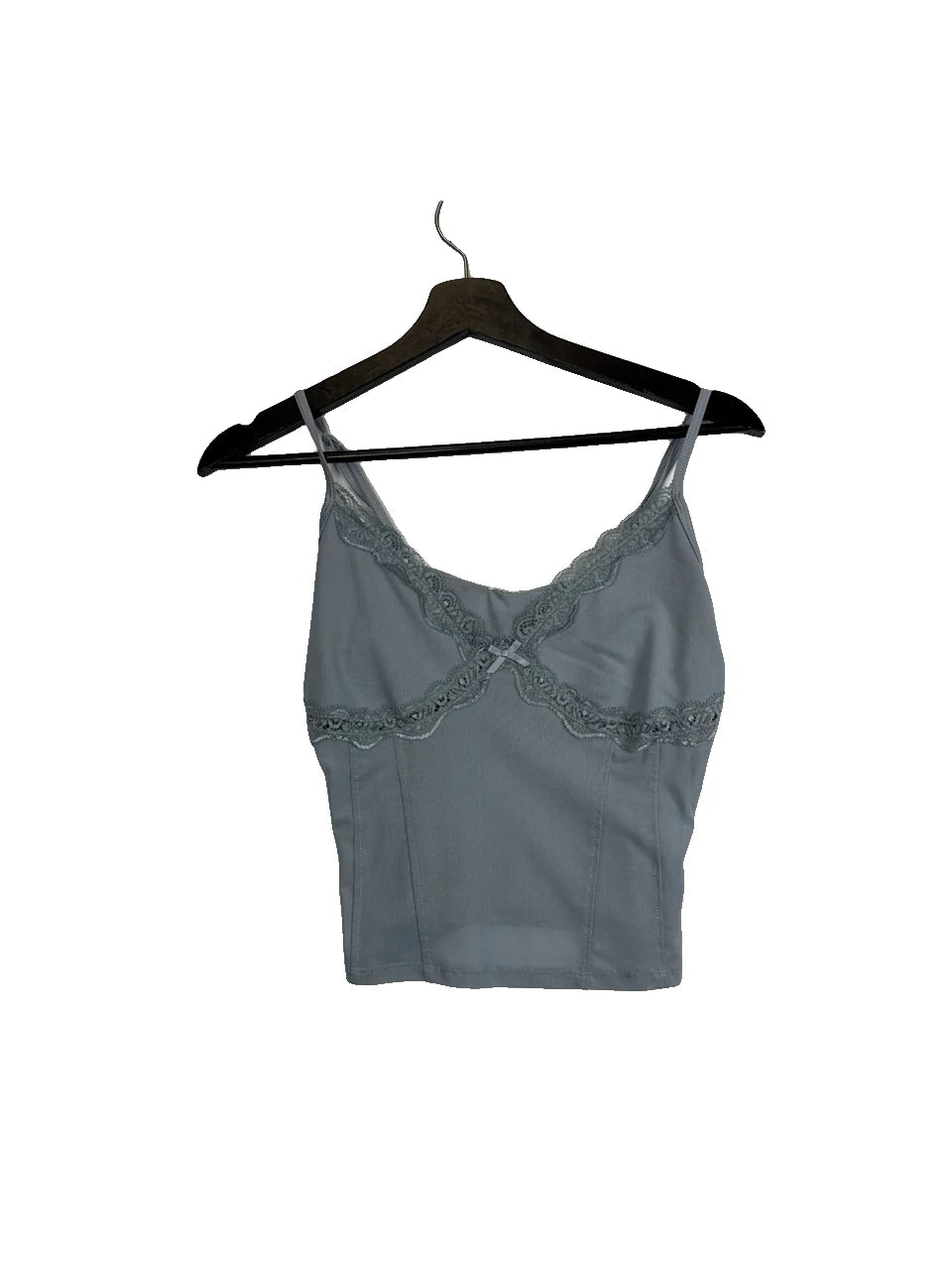 Crop Top Garage Blue