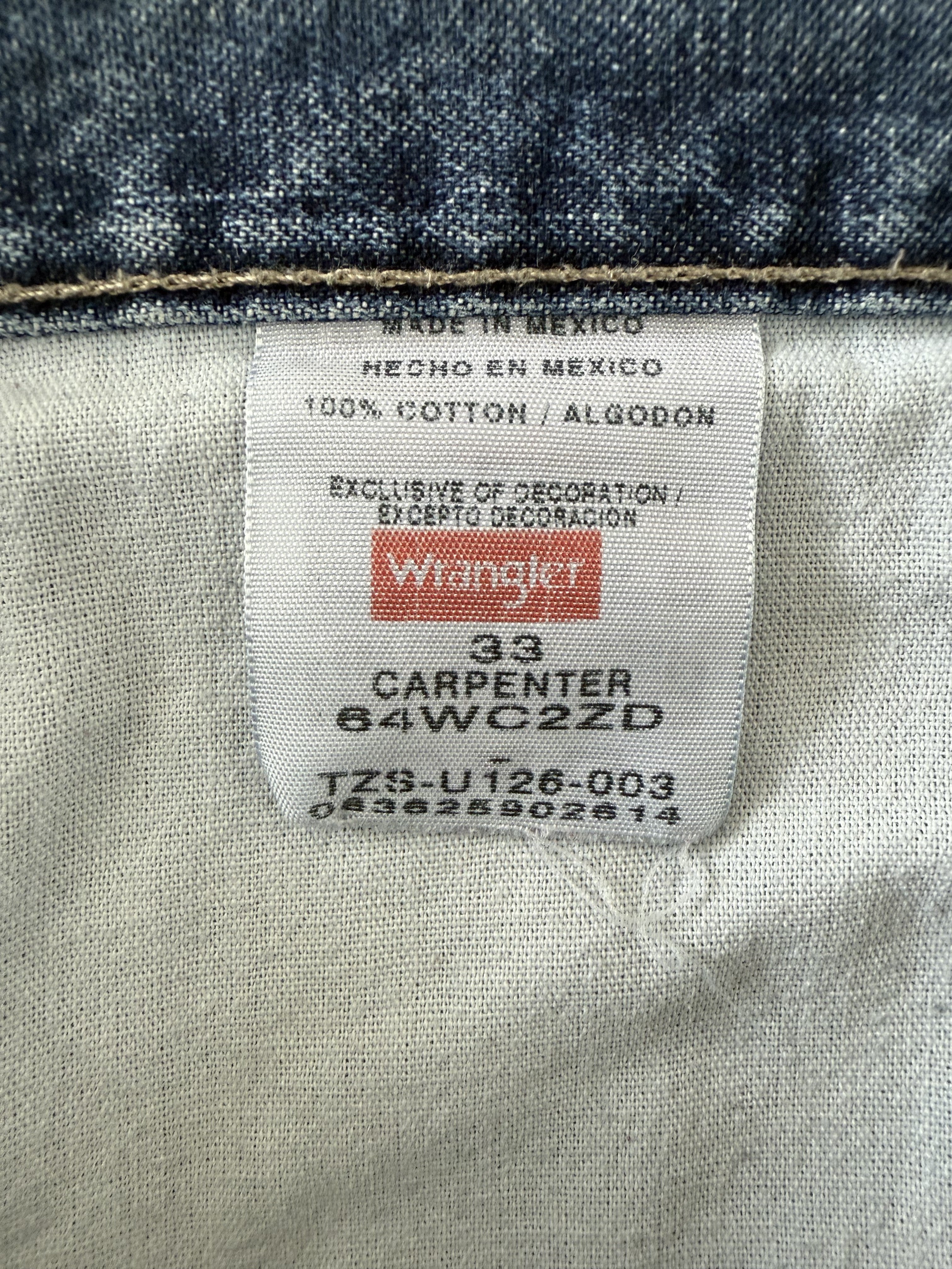 Y2K Wrangler Carpenter Jorts
