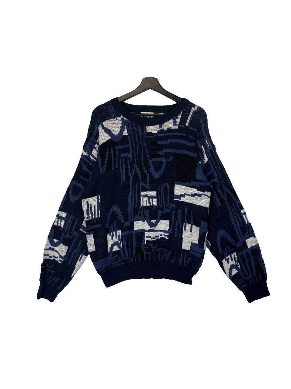 1990s Perspective Graphic Sweater