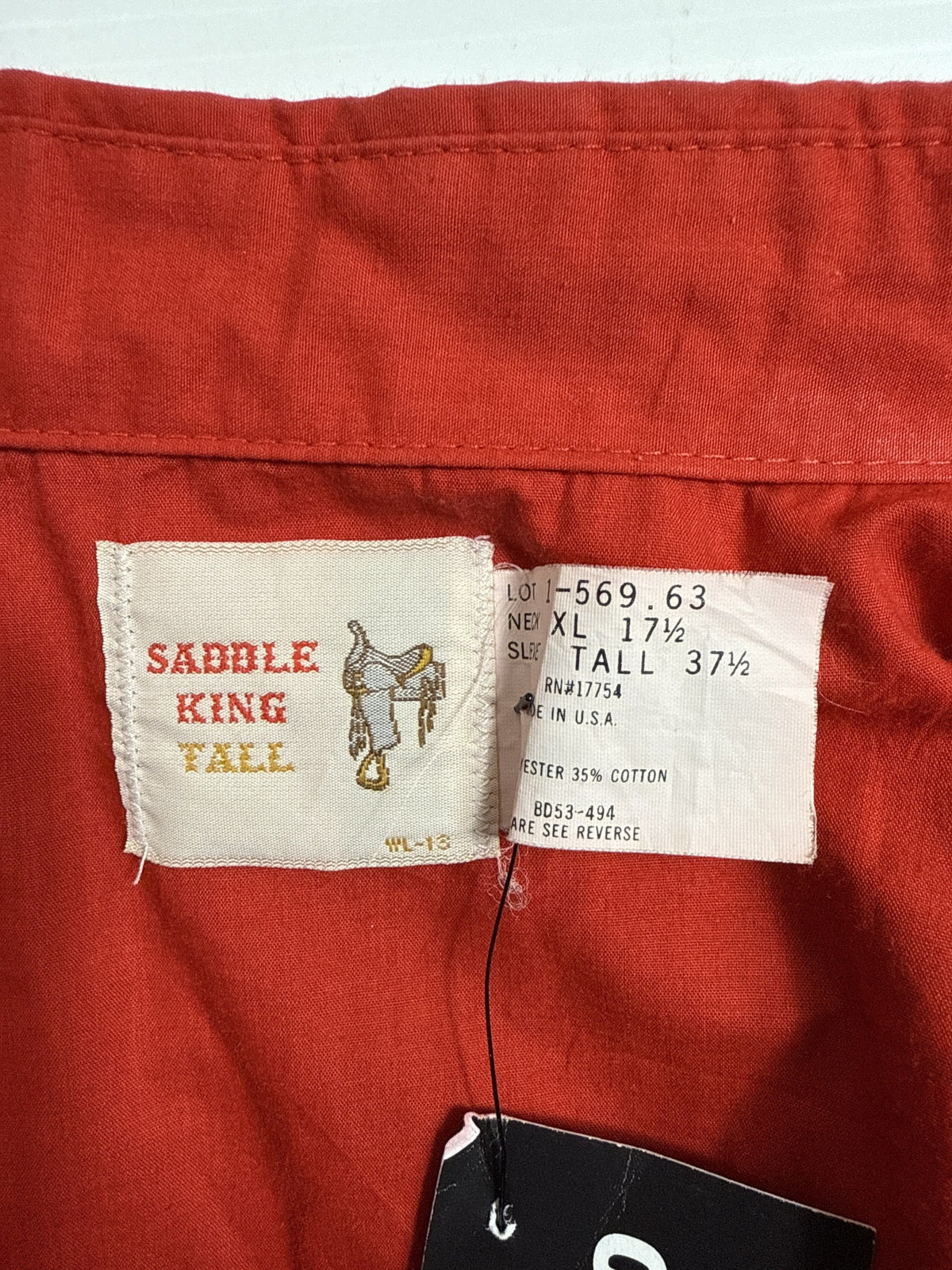 Saddle King Button Up Shirt