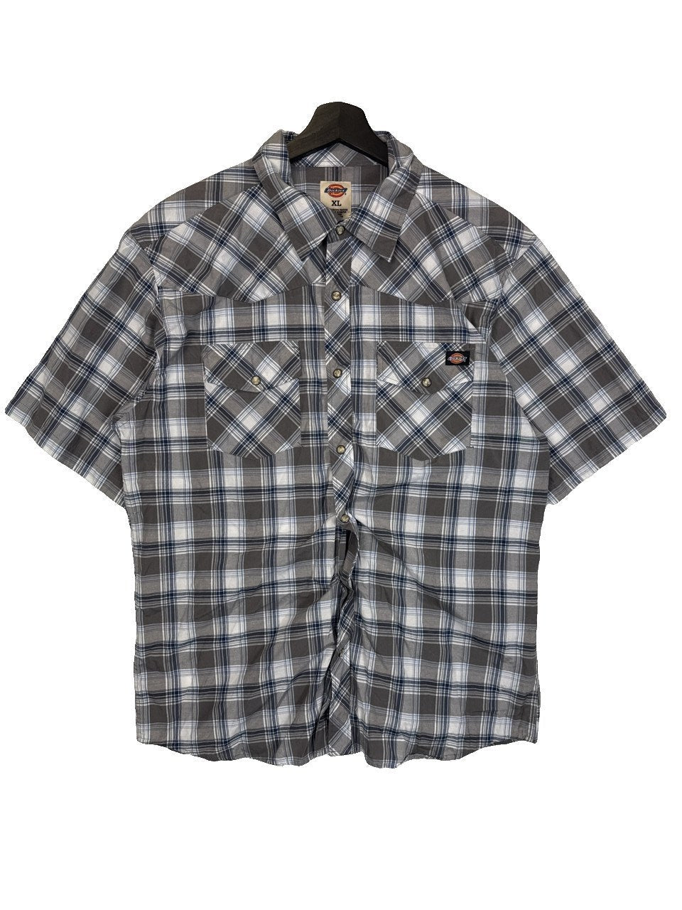Dickies Plaid Button-Up Shirt