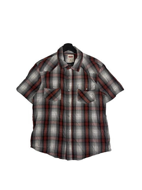 Levi's Plaid Button Up Shirt