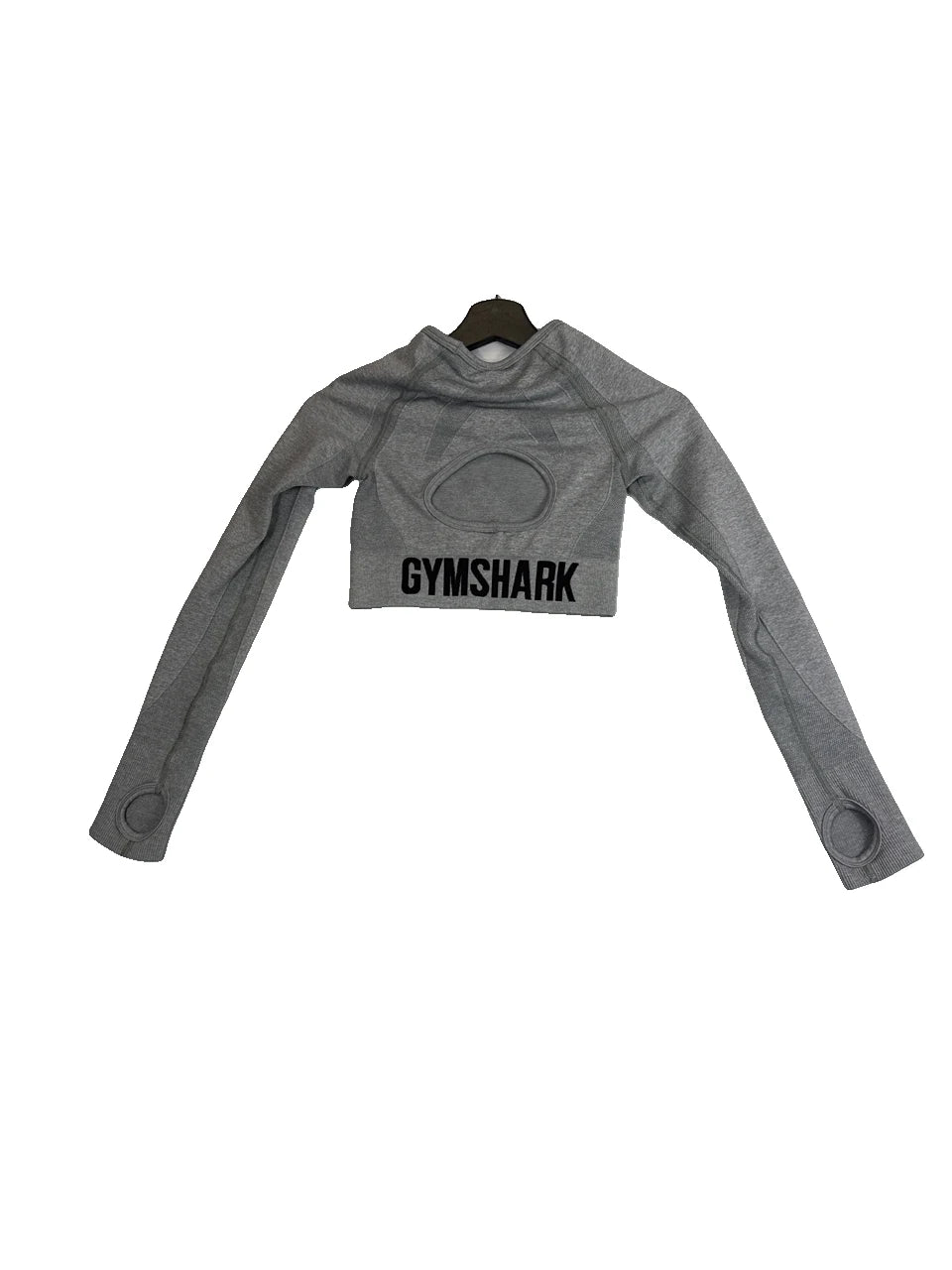 Crop Top Gymshark Heather Gray