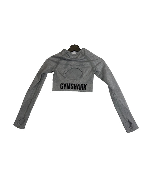 Crop Top Gymshark Heather Gray