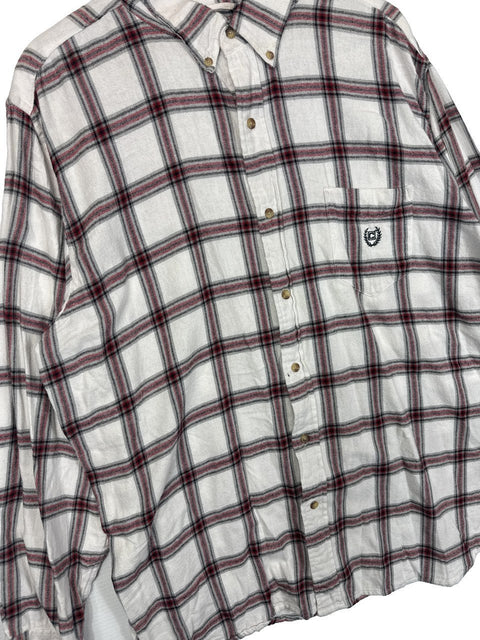Chaps Plaid Button Up Shirt