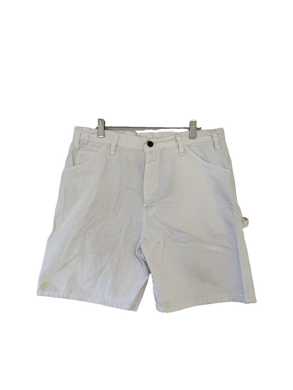 Dickies White Workwear Shorts 34
