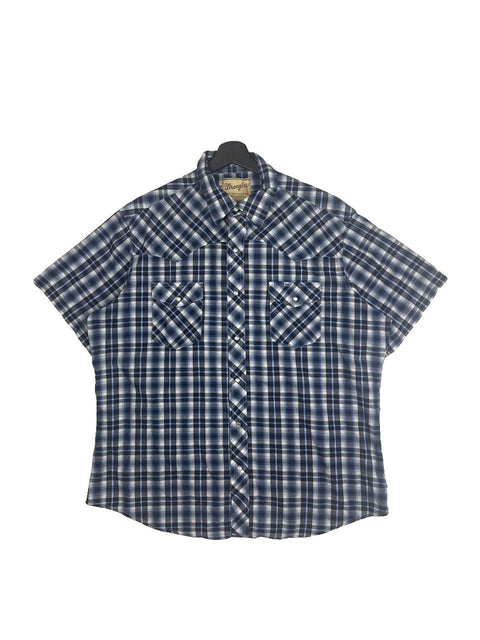 Wrangler Plaid Western Shirt