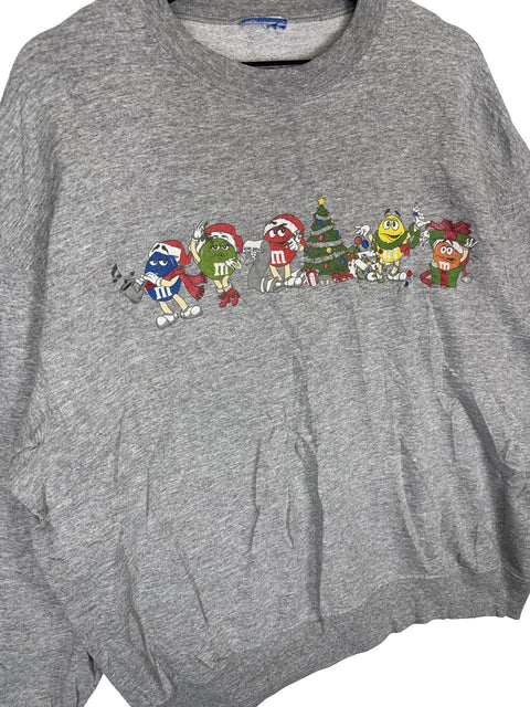 1990s M&M's Christmas Sweatshirt