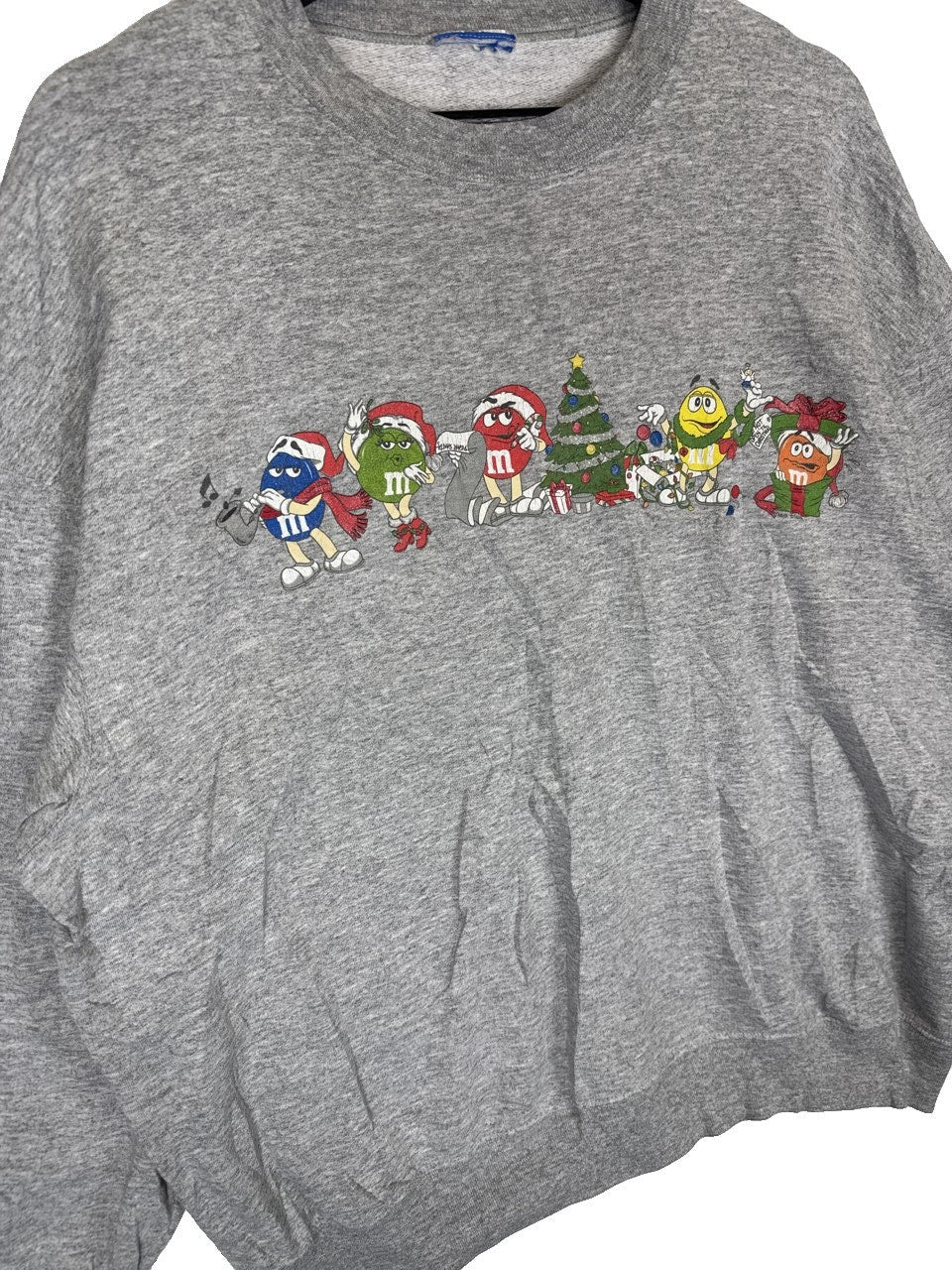 1990s M&M's Christmas Sweatshirt