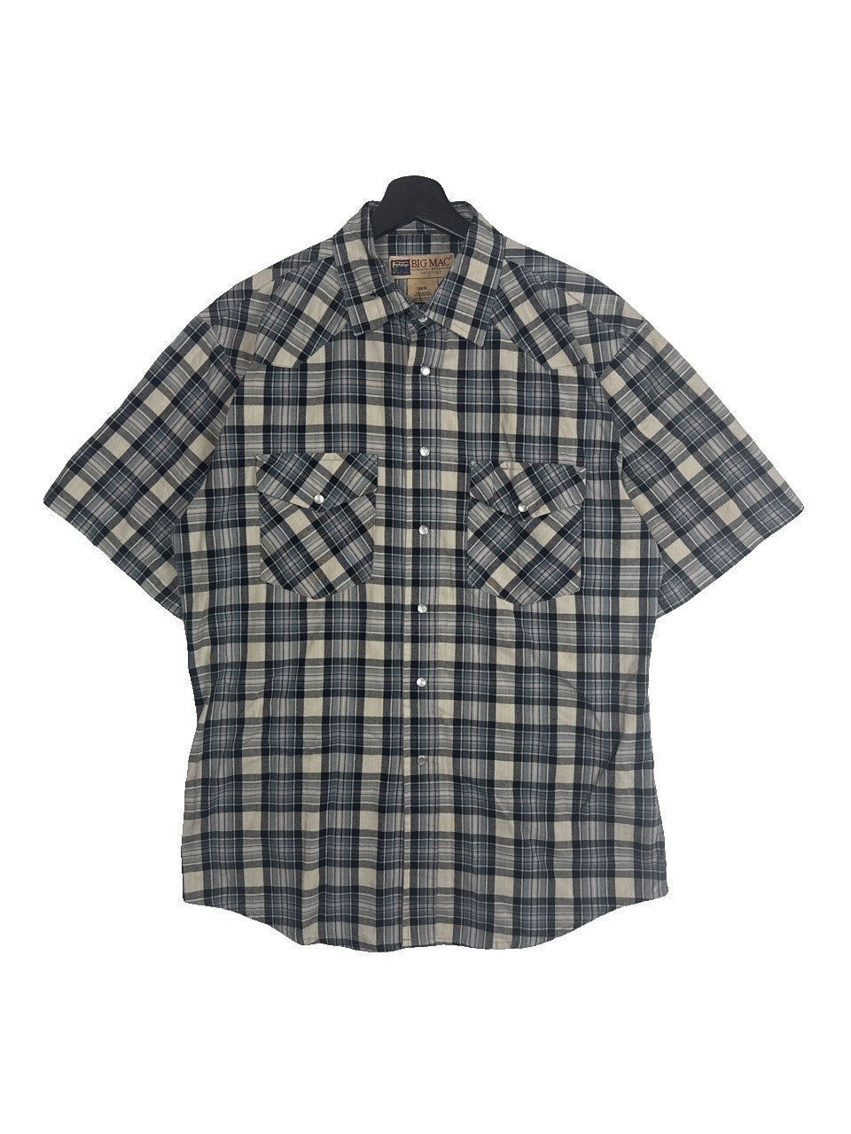 Big Mac Plaid Button Up Shirt