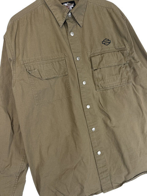 Harley Davidson Button Up Shirt