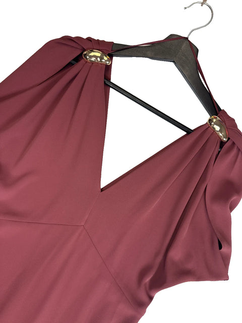 Dress Burgundy