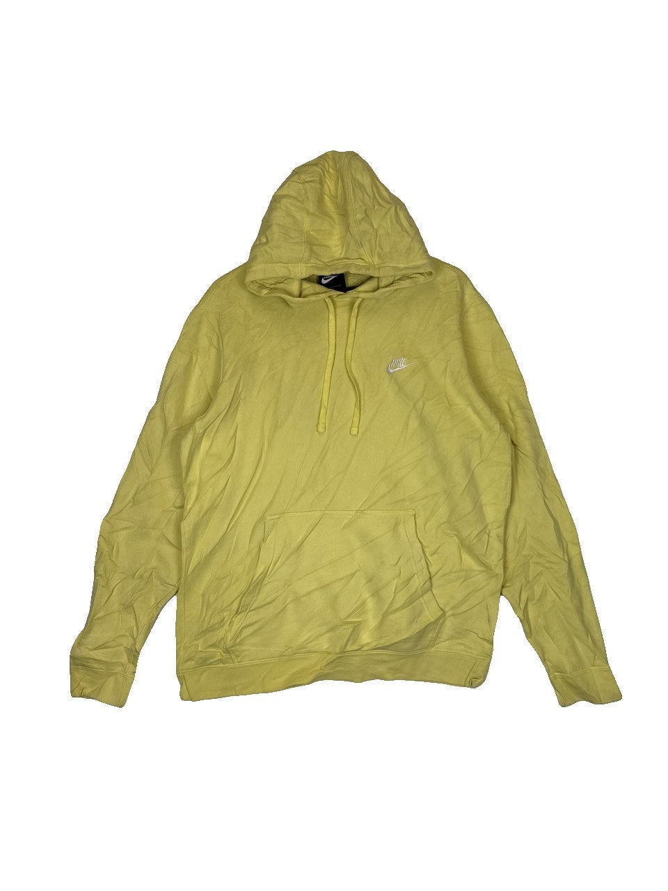 Nike Yellow Fleece Hoodie