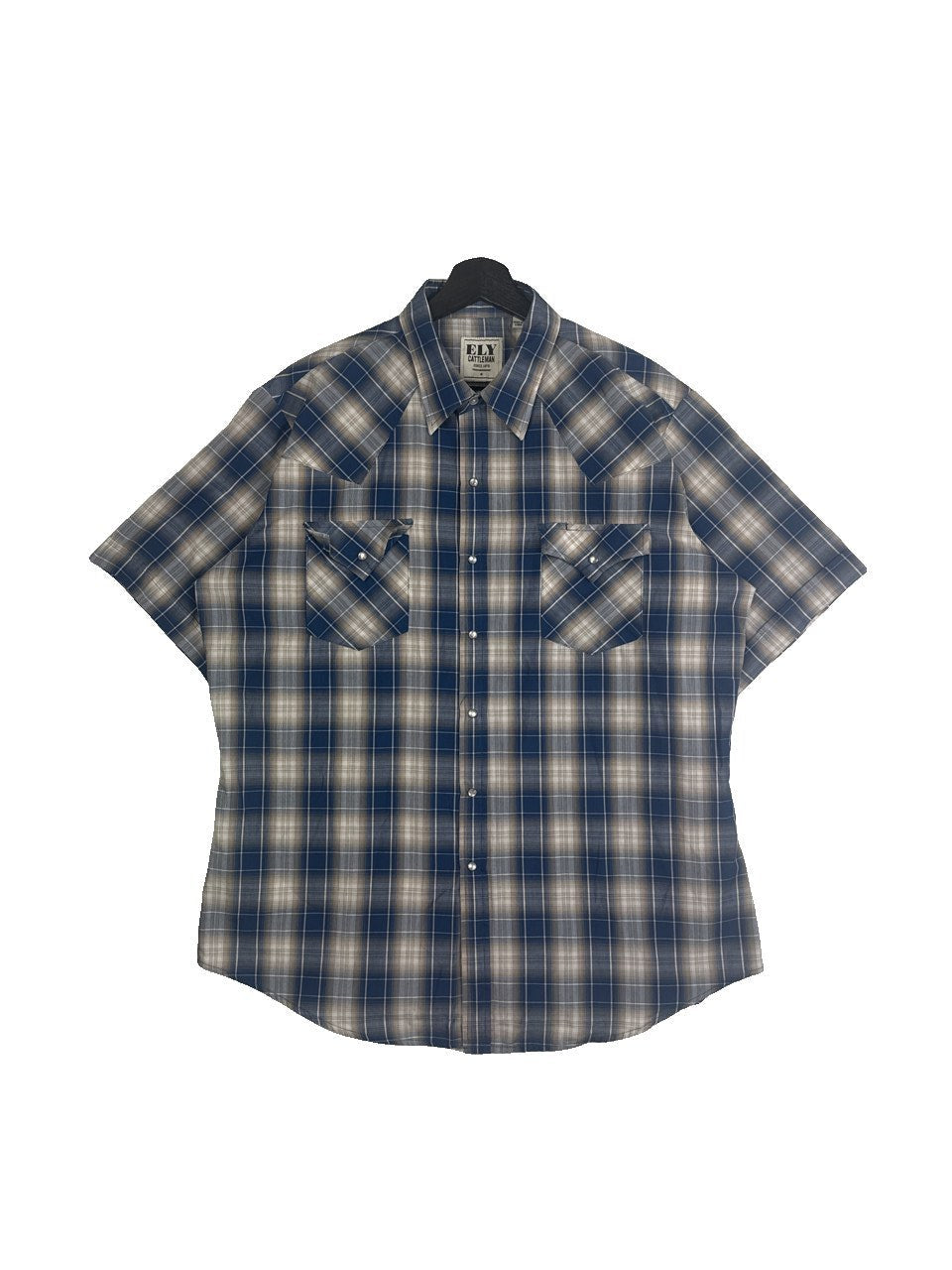 Ely Cattleman Plaid Button Up Shirt
