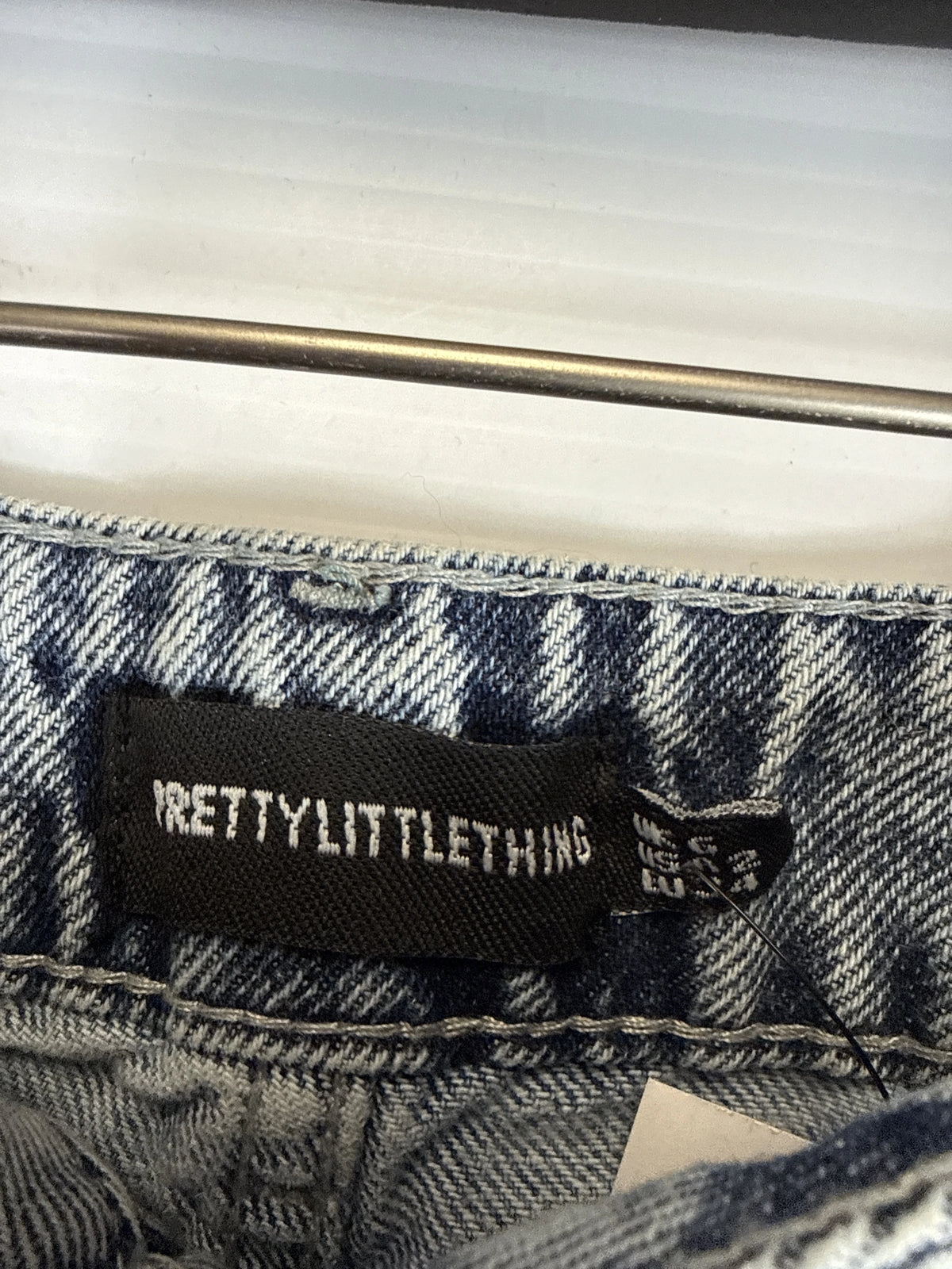 Shorts PrettyLittleThing Light Blue Early 2020s
