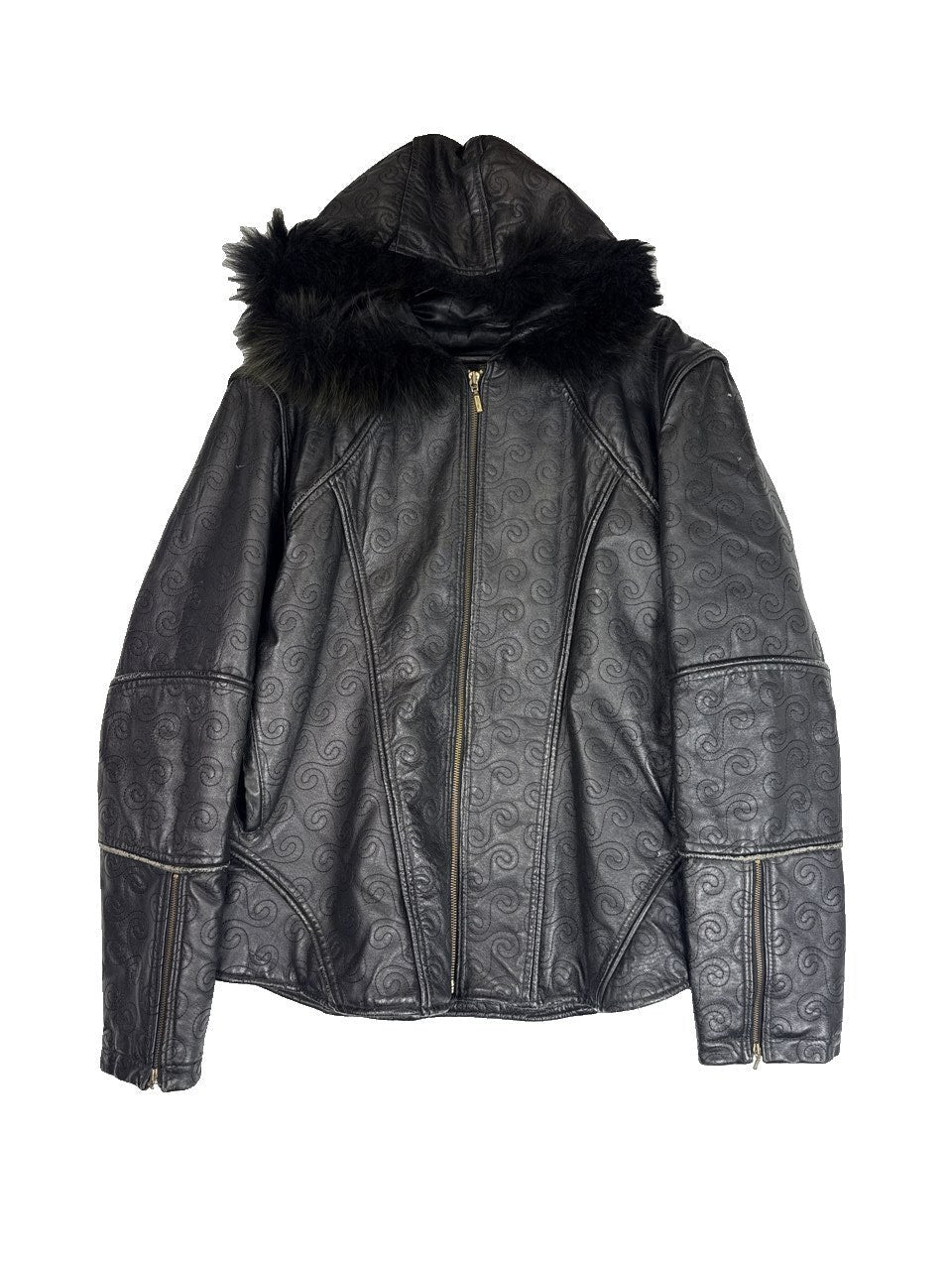 Che-Bella Leather Jacket 3XL