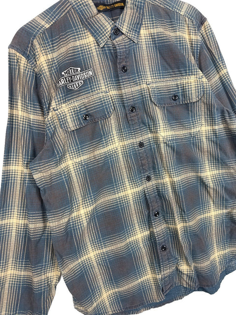 2000s Harley Davidson Button Up Shirt