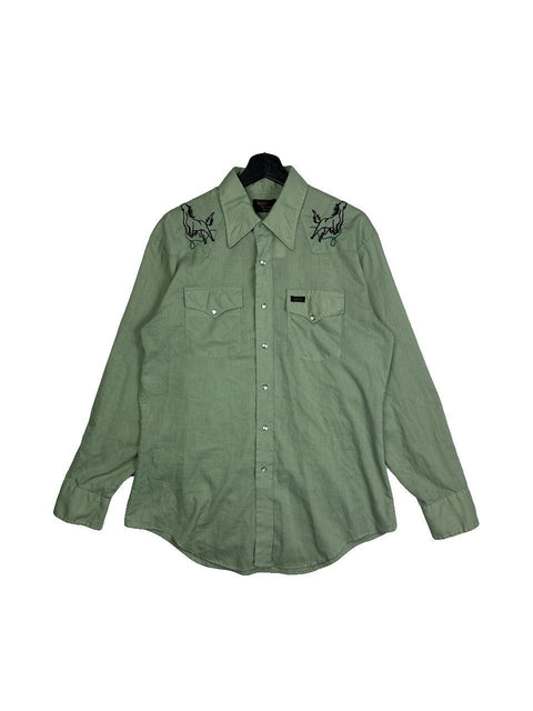 1970s Montgomery Ward Button Up Shirt
