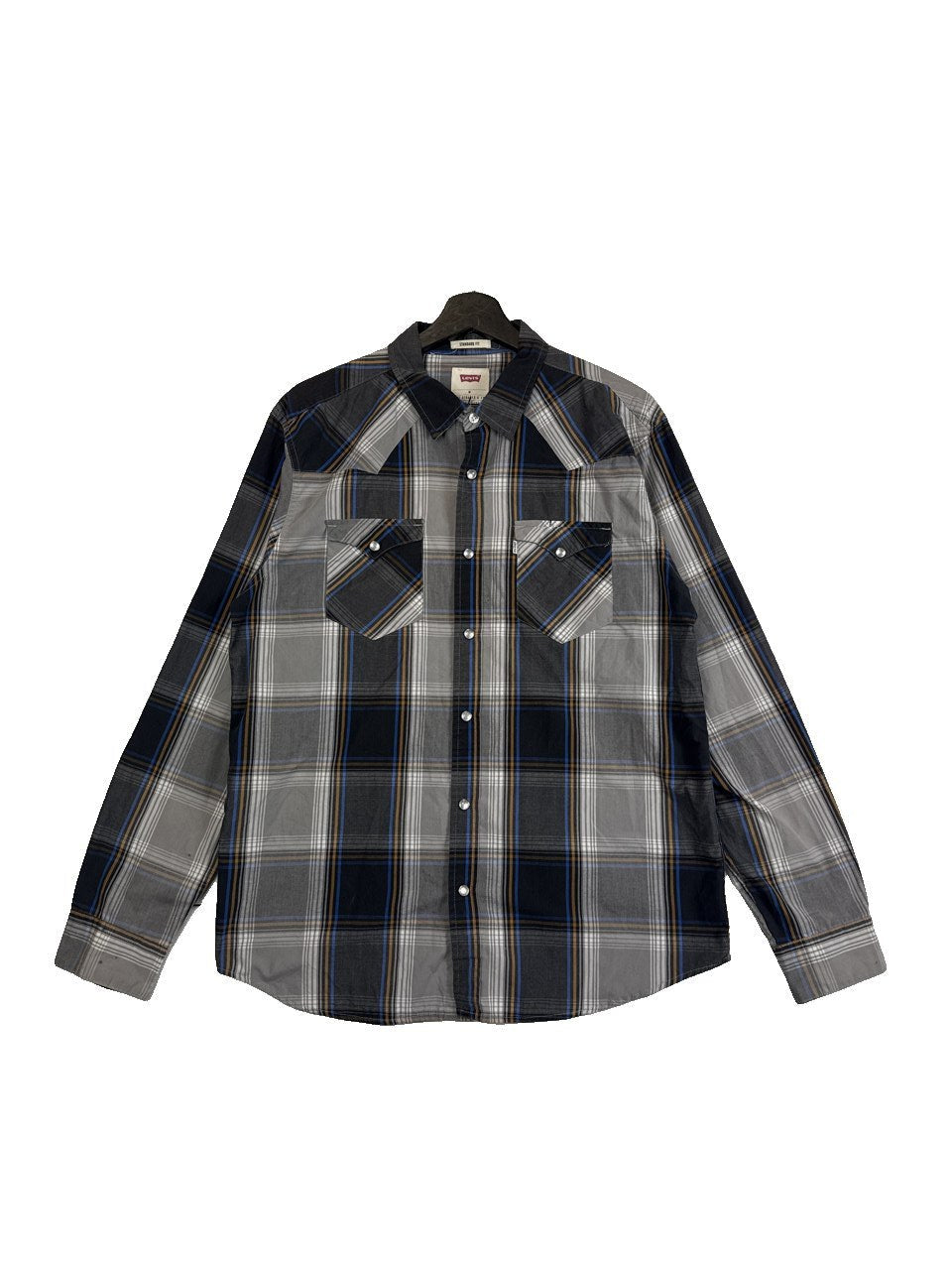 Levi's Plaid Button Up Shirt