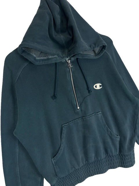 Hoodie Champion Teal 2010s