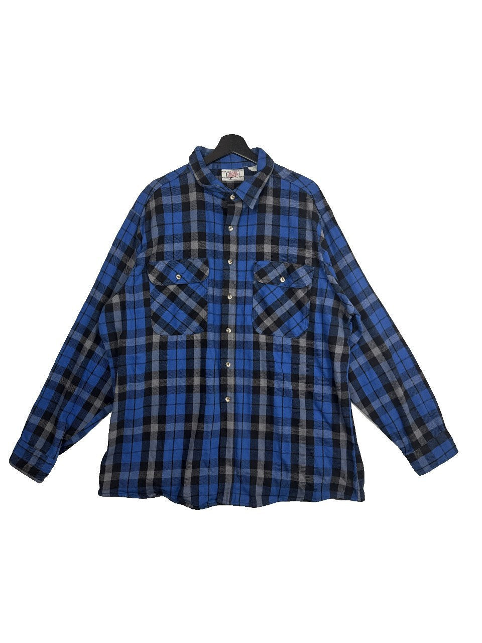 1990s Private Property Plaid Shirt