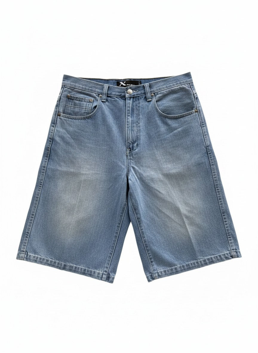 Y2K Xers Denim Shorts