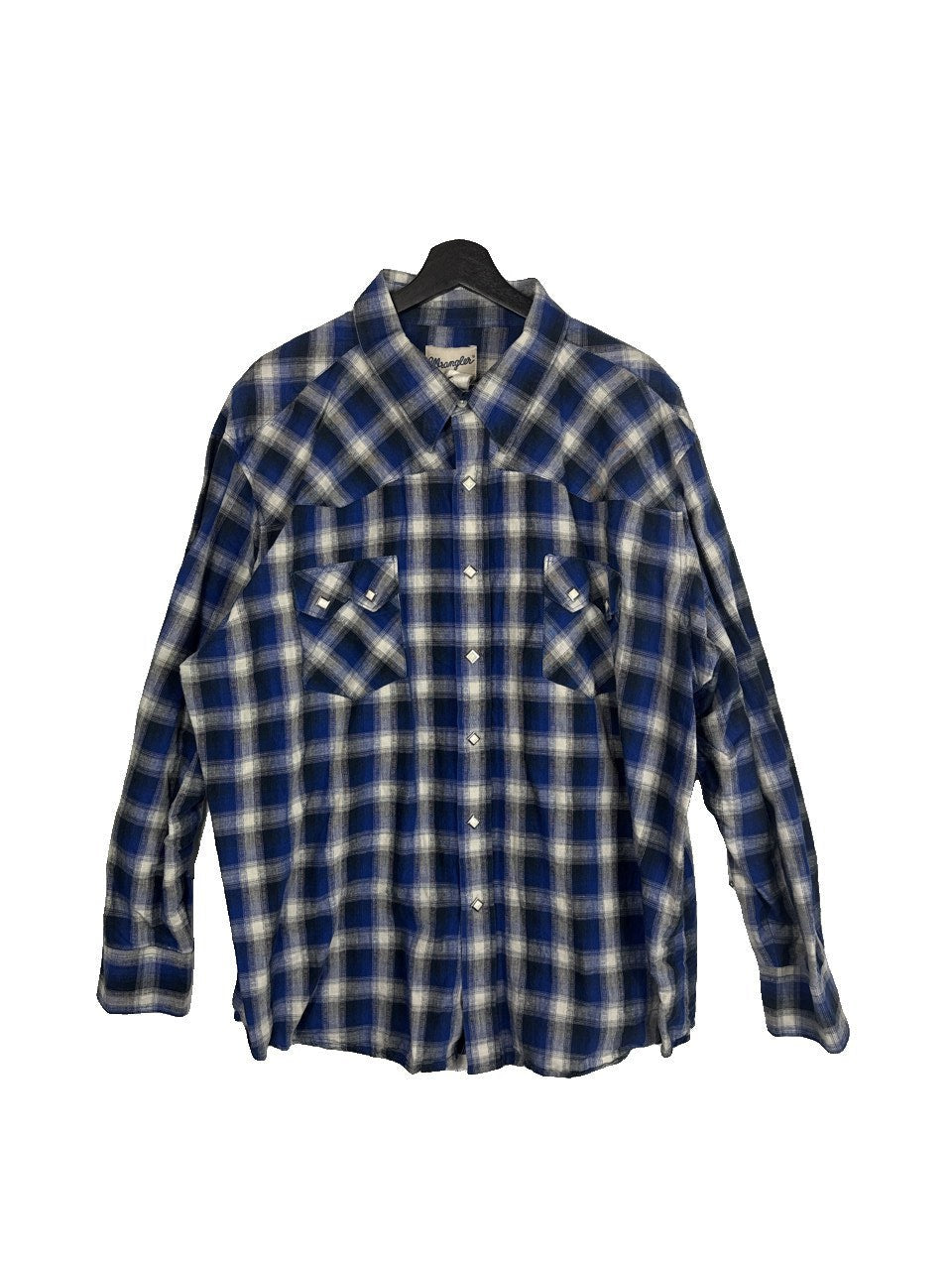 1990s Wrangler Plaid Shirt