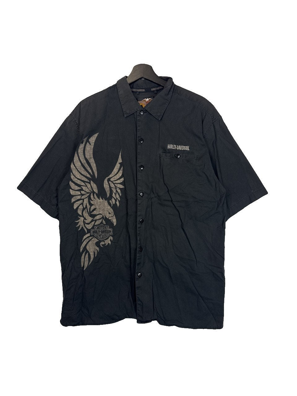 Vintage Harley Davidson Button Up Shirt