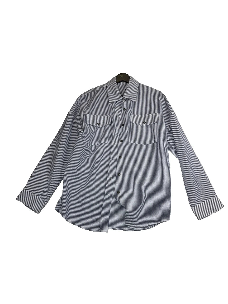 Button Up Shirt COMMENSE White