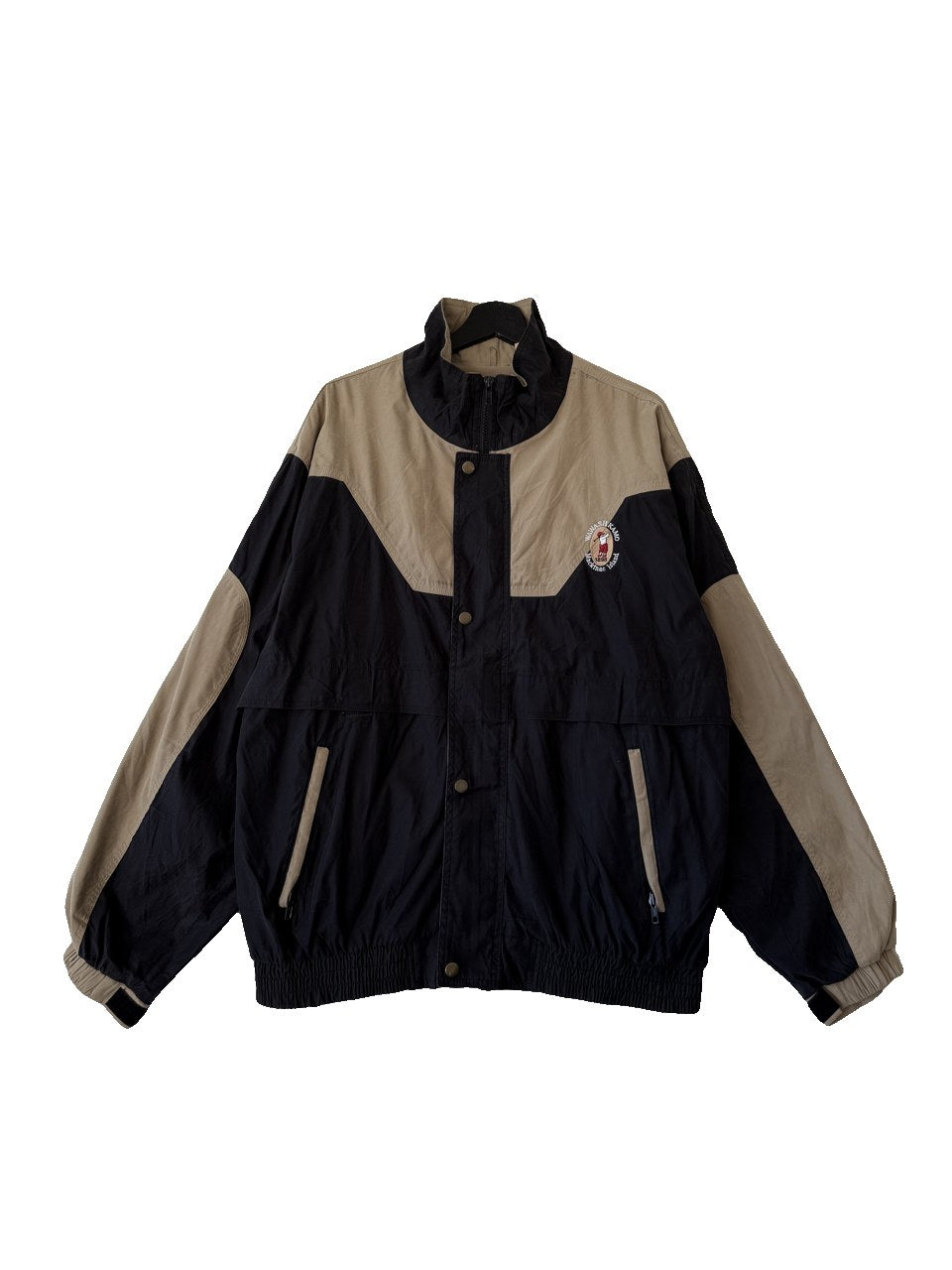 1990s Colorblock Windbreaker Jacket