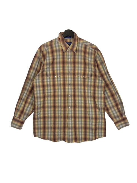 1990s Pendleton Plaid Shirt