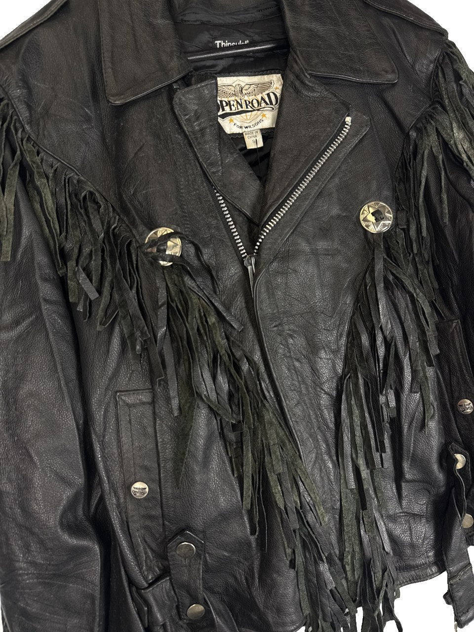 1990s Wilsons Open Road Leather Jacket