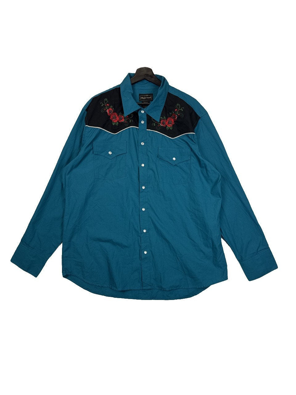 High Noon Embroidered Button Up Shirt