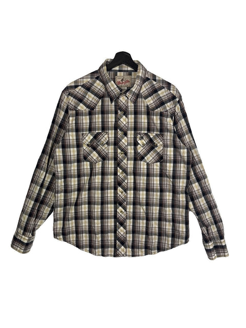 Wrangler Plaid Button Up Shirt