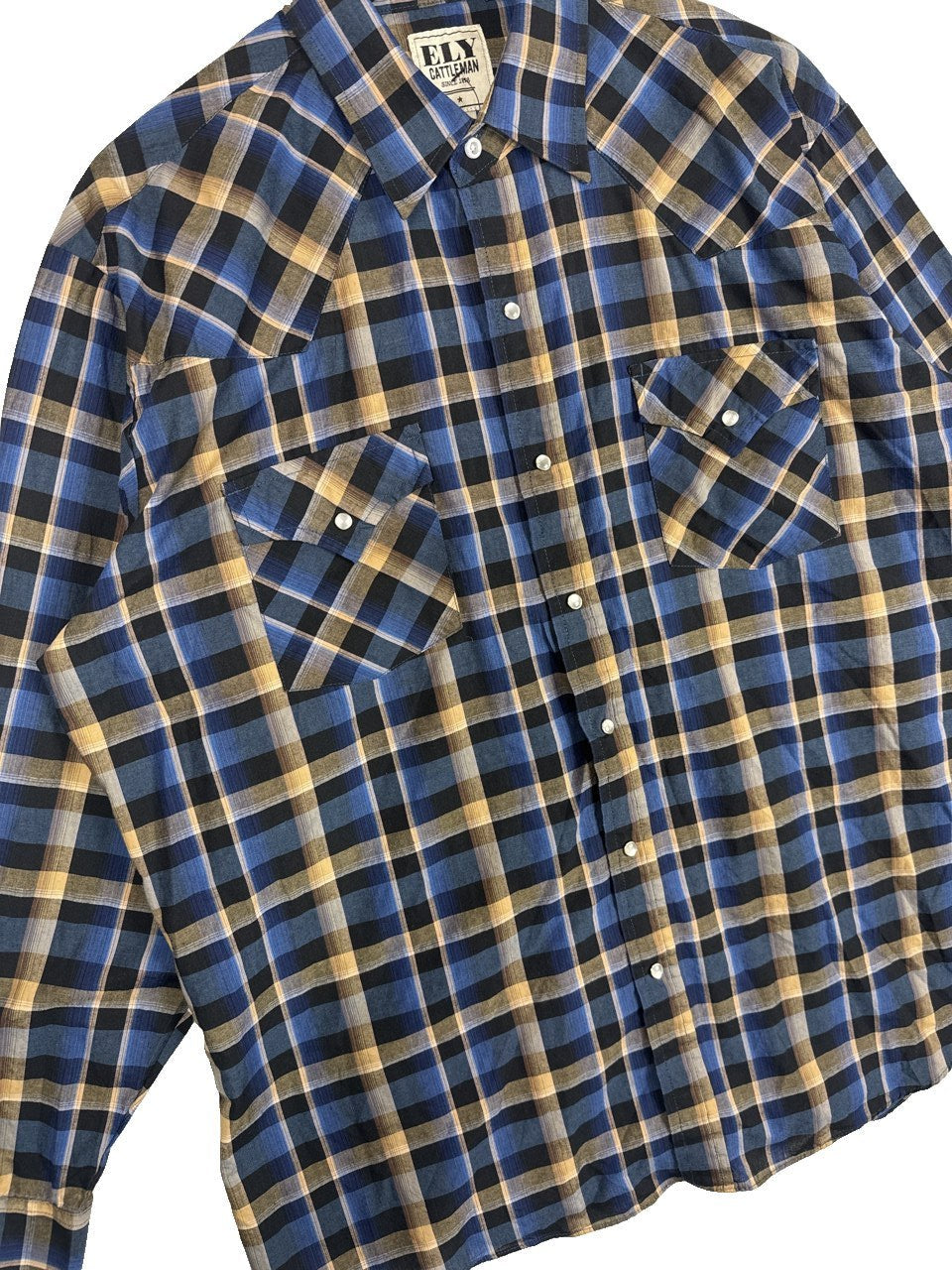 FLY CATTLEMAN Plaid Shirt