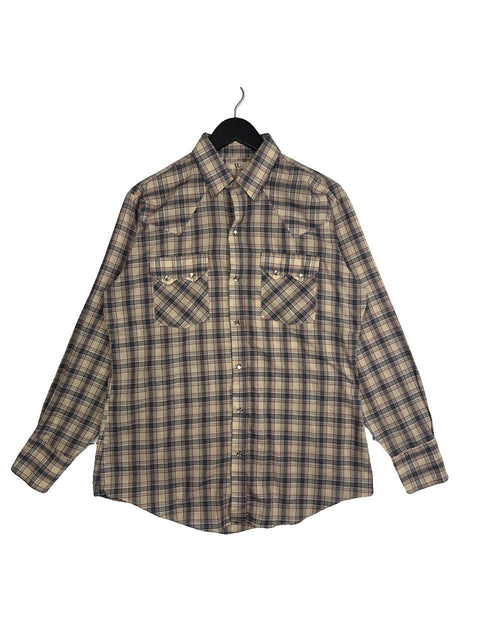 1970s Dee Cee Plaid Shirt