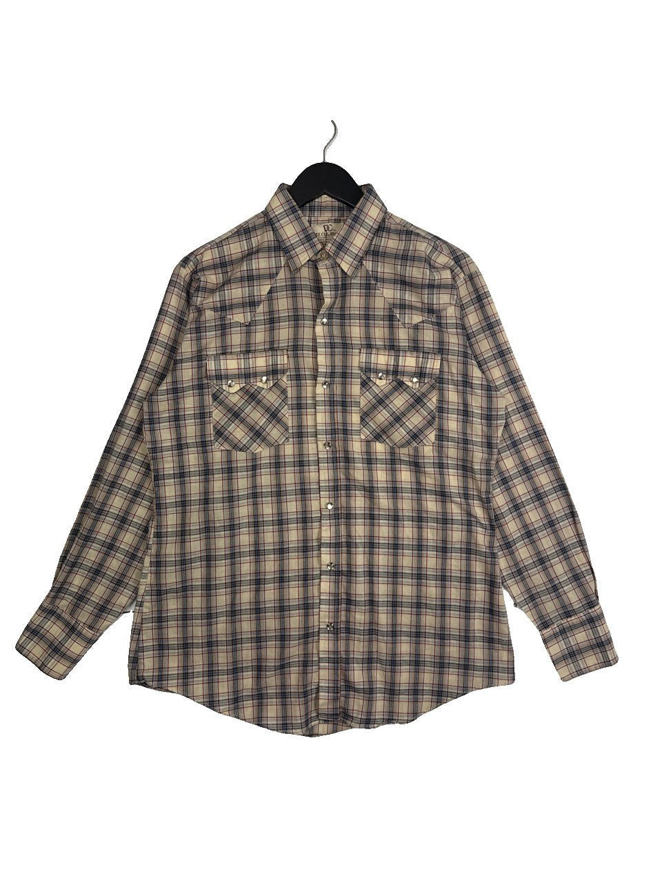 1970s Dee Cee Plaid Shirt