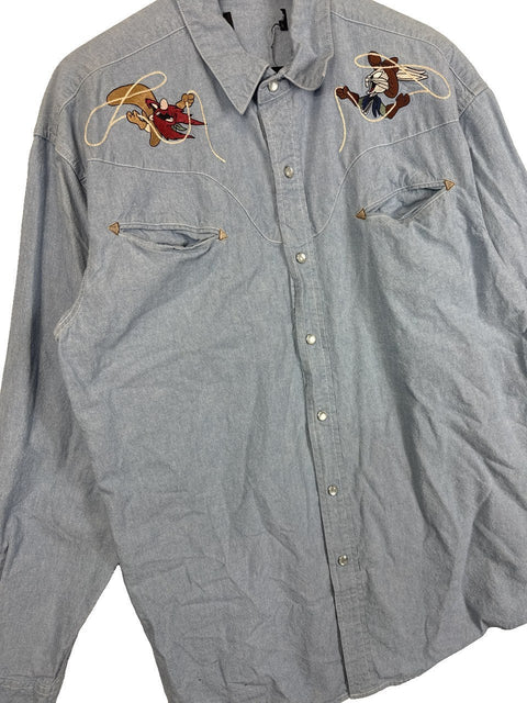 1990s Looney Tunes Button Up