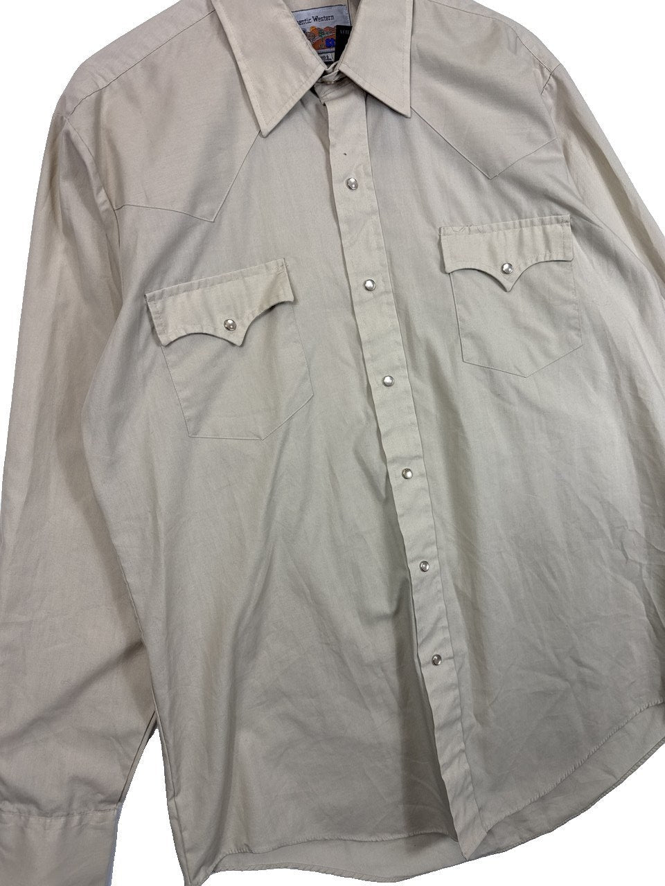 1990s Authentic Western Button Up Shirt