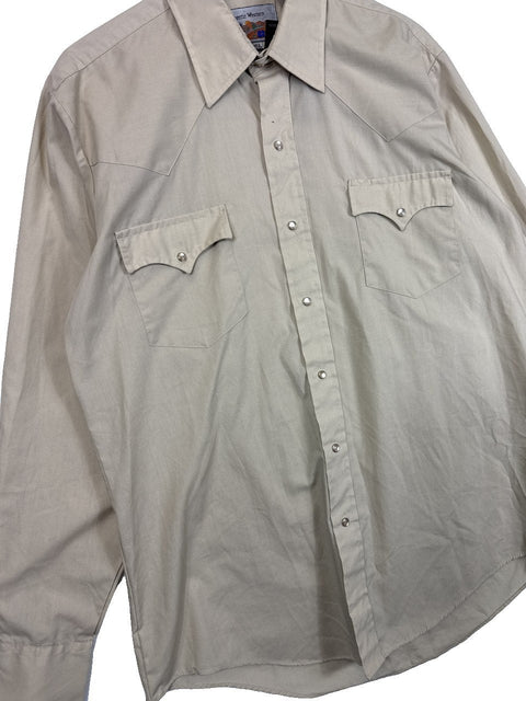 1990s Authentic Western Button Up Shirt