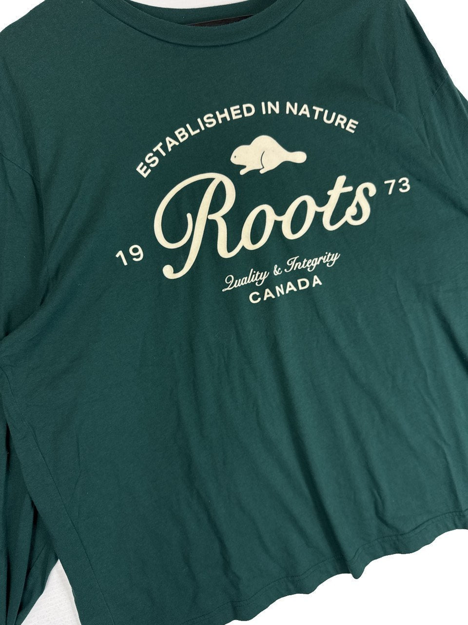 Roots Oversized Long Sleeve T-Shirt