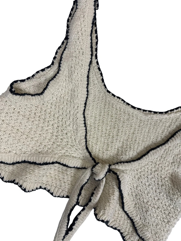 Crop Top Cream 2020s